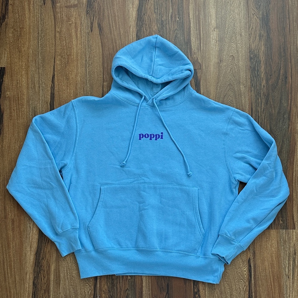 Poppi x Target Blue Limited Edition Hoodie Size XXL - Picture 3 of 10